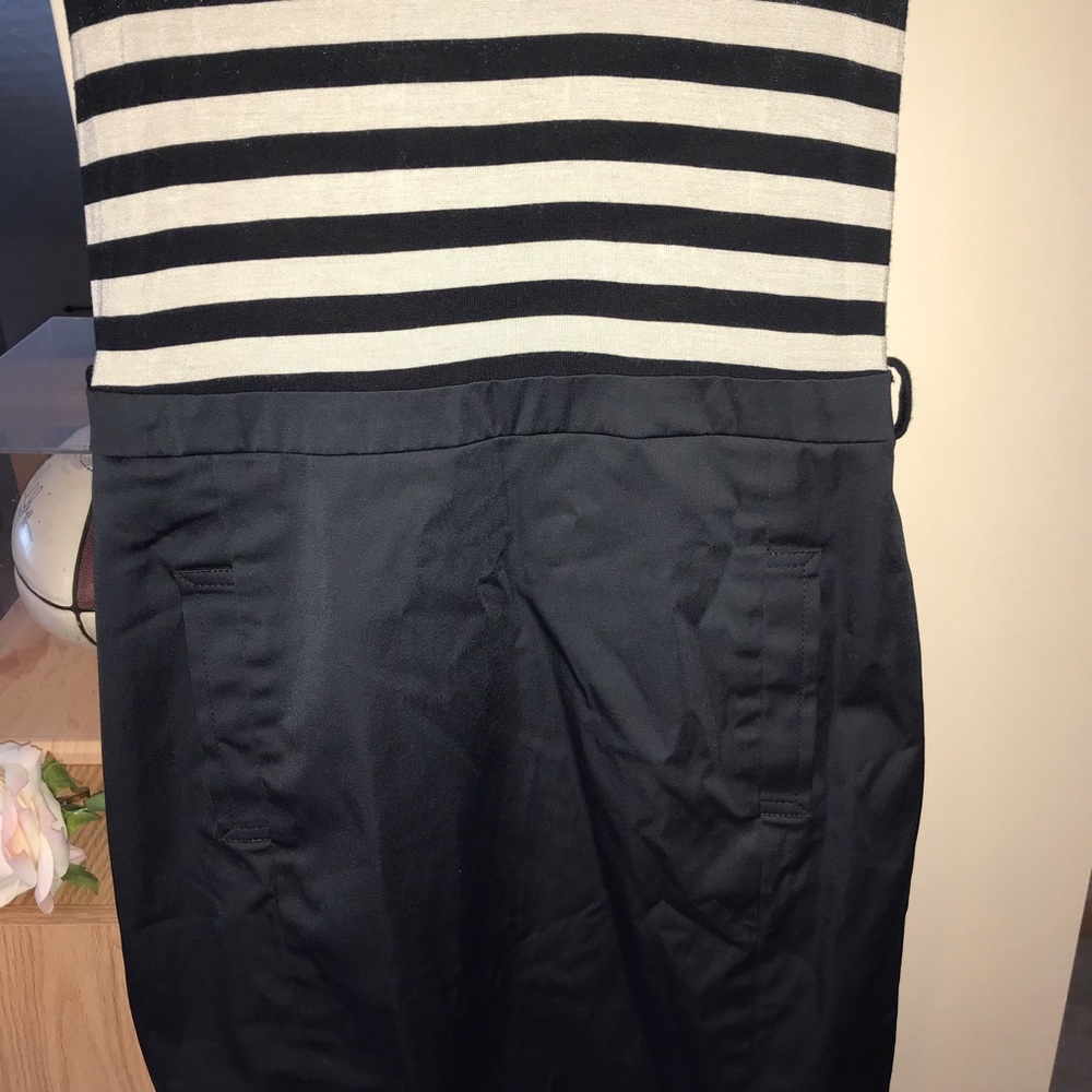BCBGMaxazria Sleeveless Striped Dress - Picture 3 of 11